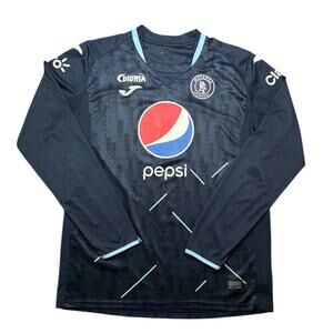 Honduras Motagua Joma Authentic futbol Jersey 2021 Large Blue